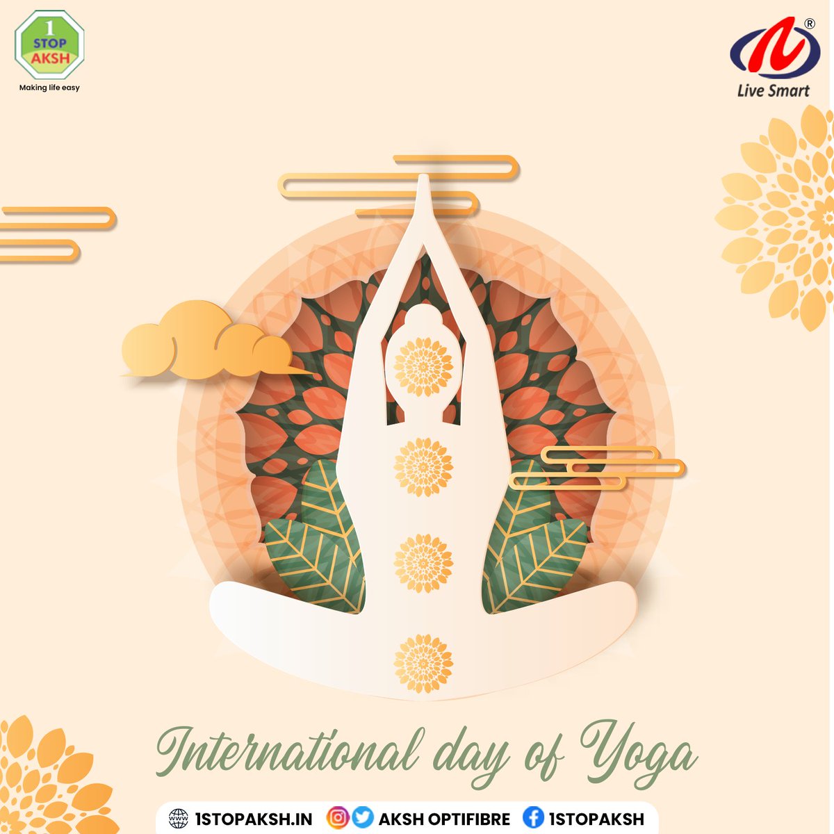 optifibre's tweet photo. Yoga is all about striking a balance in life and therefore, you must make it a part of your life.
#InternationalDayofYoga https://t.co/ygMkELgPMF