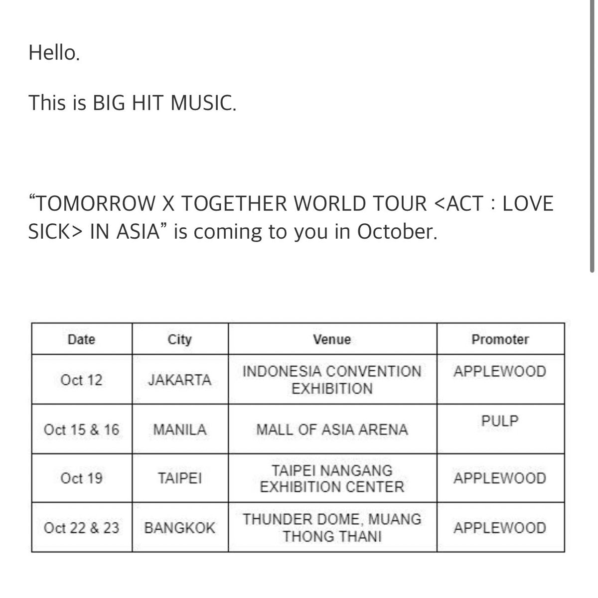 kryscher's tweet photo. มึงงงง ทีเร้กมาไทยแล้ว!!!!! #TOMORROW_X_TOGETHER https://t.co/2bzivBHe6W