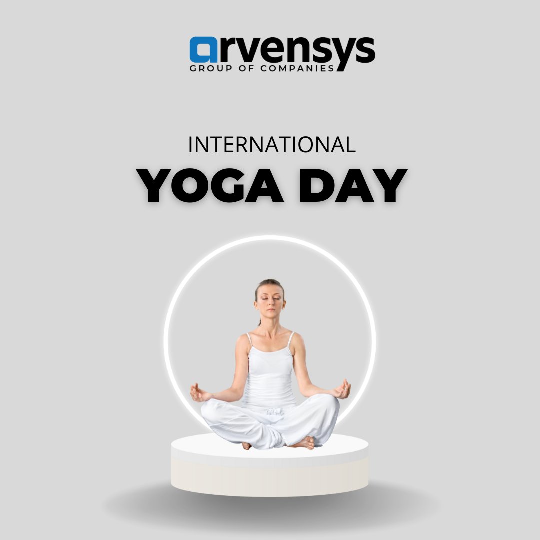Arvensys_group's tweet photo. Happy Yoga Day!
We hope you feel great today and Everyday
Yoga is the best gift you can give your mind and body.
#yogaday #internationalyogaday #arvensysgroup #arvensys #yoga #yogaforlife #yogaforhappniess #yogaforall #wellness https://t.co/a452nMuxip