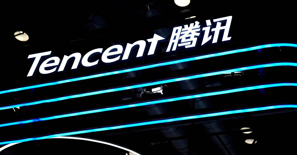 Reuters's tweet photo. Tencent forms 'extended reality' unit as metaverse race gathers steam - sources https://t.co/HhkWHfraBW https://t.co/dMPc0mOPgB