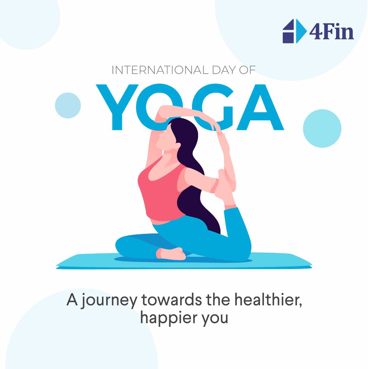 4Fin_India's tweet photo. Attain Harmony between Body, Mind and Soul Team 4Fin wishes everyone a very happy International Yoga Day!
.
.
#yogaday #internationalyogaday2022 #4Fin #MicroSME #fintech #MSMEs #empoweringsmartbharat #4Finfinance #fintechlending #smartbharat #fintech #india https://t.co/r66F0cO6nE