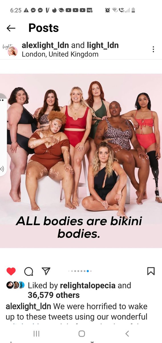 NO WOMAN DESERVES TO BE PUBLICLY FAT SHAMED ! 
Read Nyome statement  who <a href="/LozzaFox/">Laurence Fox</a> ridiculed because of her size.
This is the same man who slams Queers ,Trans ,
 Black People, 
#Fashionforall #DiversityandInclusion