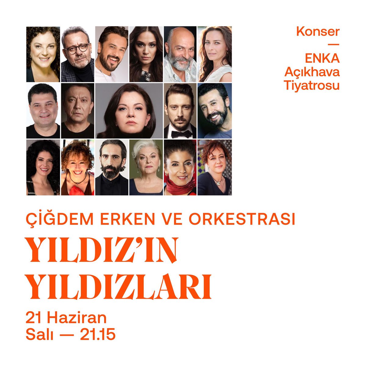 Günaydın. Bu akşam efsane oyuncu Yıldız Kenter’in aziz hatırasına saygıyla Enka sahnesindeyiz. Harika konuklarım var. Bekliyoruz ♥️ <a href="/enkasanat/">ENKA Sanat</a> #yıldızınyıldızları
