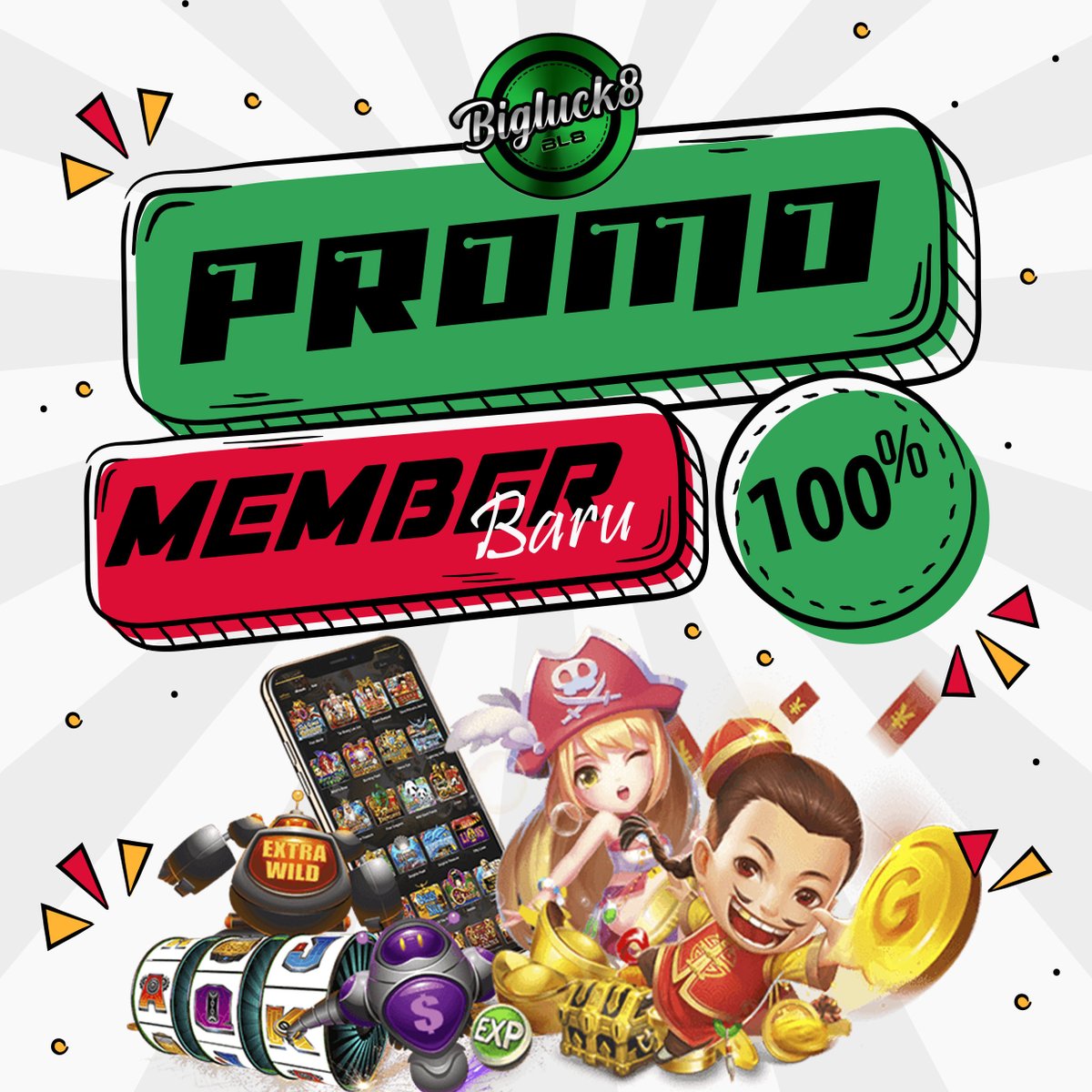 bigluck8_id's tweet photo. BIGLUCK8 RTP SLOT HARI INI DAN BONUS DEPOSIT MEMBER BARU 100% SLOT

🔎 Link Daftar : https://t.co/lrKcEyc1Zf
☎️ Whatsapp  : +85585743871
☎️ Telegram  : @bigluck8
ibra Path 
#bigluck8 #gaskesolo FOMO #kotarawanbencana #JatengIsRed #Selamat Ulang Tahun https://t.co/30wasy9mK4