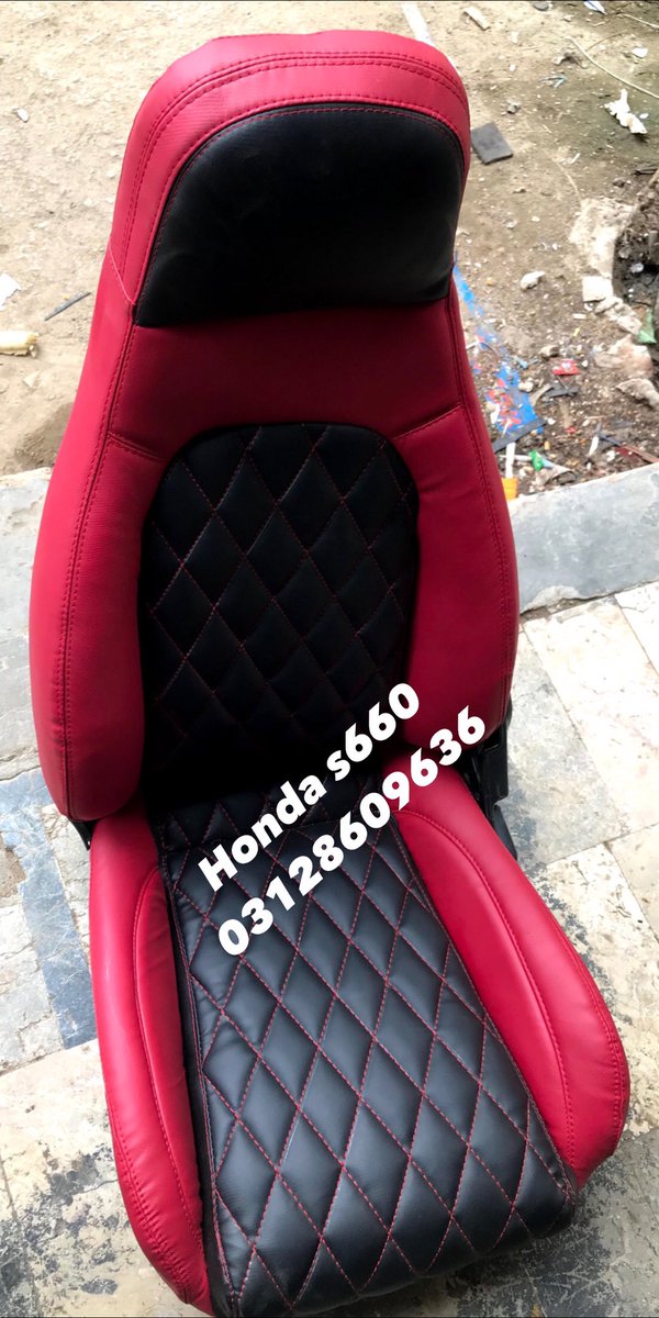 INTERIOREXPART's tweet image. Honda S660 seat covers available all colour combination available in karachi #hondaS660 #HondaHitomi