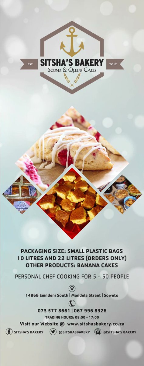 SitshasBakery's tweet image. While abanye badla amaGwinya I present you quality🎂 cakes perfect for this season, we bake fresh Scones, Queens cakes, Biscuits &amp;amp; Bran Muffins from R140 5litre incl bucket 🚚 delivery is available around Johannesburg 0735778661 for orders WhatsApp or DM #Johannesburg #Mamkhize