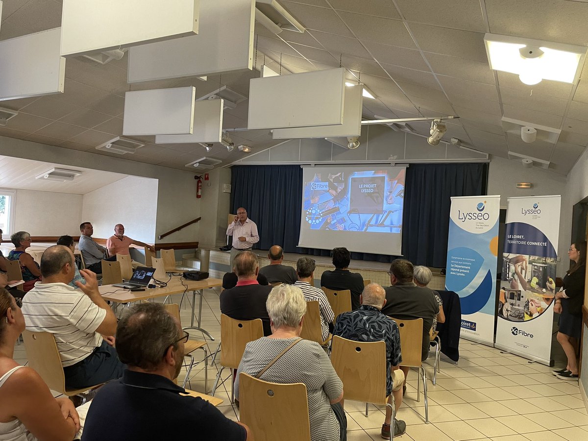 ggavet's tweet photo. #neuvy-en-sullias, #Guilly, #Sigloy @leloiret la fibre #FTTH #Lysseo #LoiretFibre @XpFibre  arrive pour les habitants et c’est une excellente nouvelle signe d’une nette amélioration de l’usage numérique quotidien !! https://t.co/V9yYnLifr9 https://t.co/ZzJD3syiIS
