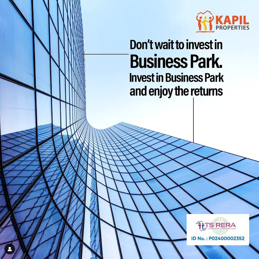KapilProperties's tweet photo. It's about more than just new buildings!

Kapil Business Park reimagines commercial spaces throughout Shamshabad, elevating the priority of entrepreneurs in order to increase work quality. https://t.co/90pRb2LP6a