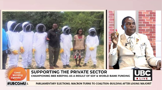 Skills Development Facility Uganda (@sdfuganda) on Twitter photo Next month we are signing an MoU with Ministry of Agriculture under the department of Entomology to extend the bee keeping services through the <a href="/PDMSecretariat/">Parish Development Model</a> to better the lives of Ugandans.
<a href="/PrinceKimbugwe2/">Prince Kimbugwe Foundation</a> <a href="/allroundUganda/">All Round Consult Uganda</a> <a href="/RuthBiyinzika/">Dr. Ruth Biyinzika Kasolo</a> <a href="/Educ_SportsUg/">Ministry of Education and Sports - Uganda</a>
#SDFAchievements Next month we are signing an MoU with Ministry of Agriculture under the department of Entomology to extend the bee keeping services through the <a href="/PDMSecretariat/">Parish Development Model</a> to better the lives of Ugandans.
<a href="/PrinceKimbugwe2/">Prince Kimbugwe Foundation</a> <a href="/allroundUganda/">All Round Consult Uganda</a> <a href="/RuthBiyinzika/">Dr. Ruth Biyinzika Kasolo</a> <a href="/Educ_SportsUg/">Ministry of Education and Sports - Uganda</a>
#SDFAchievements