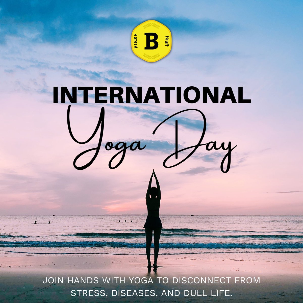Yoga is the way to relax and rejuvenate. Yoga is the way to find yourself and connect. Wishing you a very Happy Yoga Day. 

#yogaday #internationalyogaday #trending #yoga #stayhealthy #fitandhealthy #Twitterhub #trend #YogaForHumanity #yogaday2022