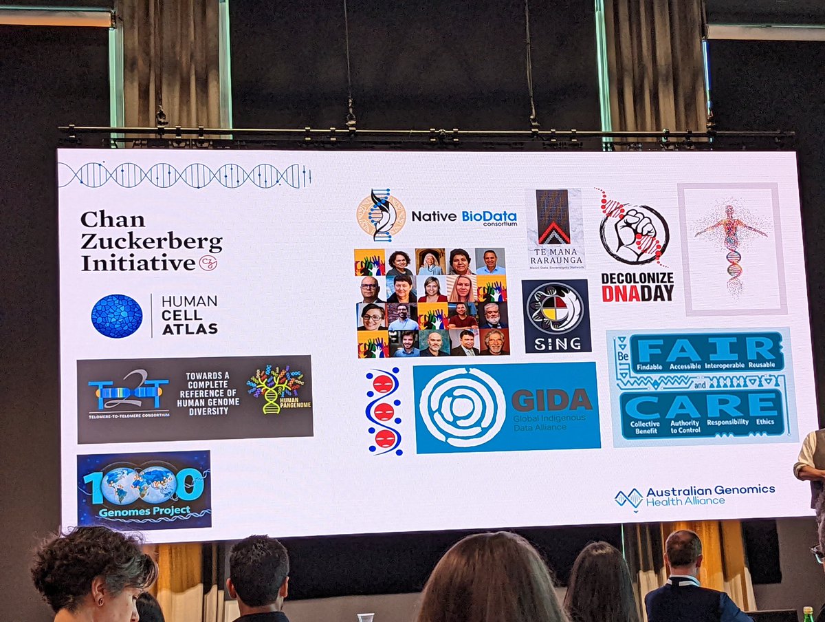 methylnick's tweet photo. FAIR and CARE. Collective benefit, authority to control, responsibility and ethics. The cultural aspects of data. @illumina @illuminaLive #genomicsSummit #notonlyabioinformatician https://t.co/g61guh2LA1