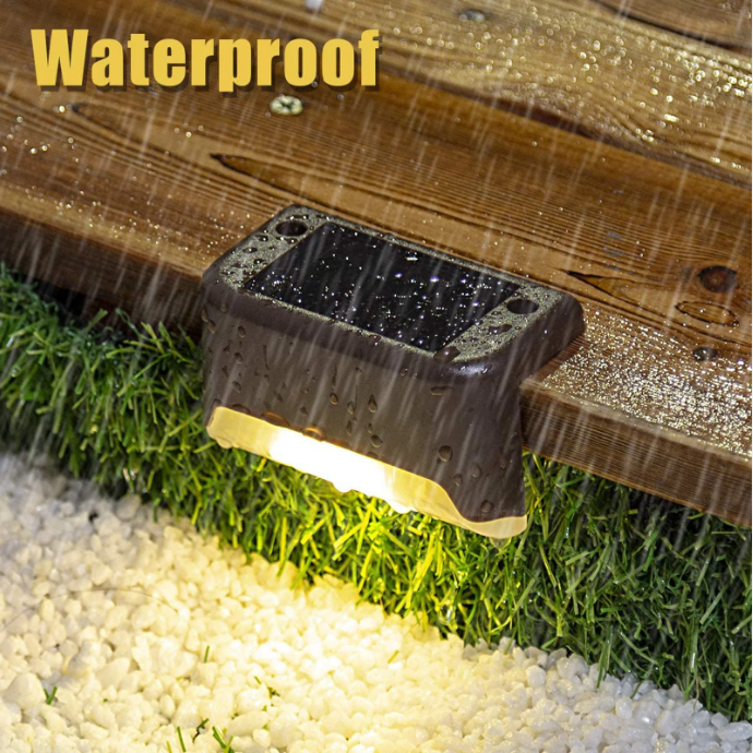 hokolite's tweet image. Solar Powered LED Deck Lights are waterproof and designed for Outdoor Stairs, Step, Fence, Yard, Patio, and Pathway.
Easy to Install
100% Sun Powered
Automatic Work Mode
Warm White Light

Shop here- hokolite.com/products/solar…

#stairlight #LEDlights #LEDDeckLights #waterprooflights