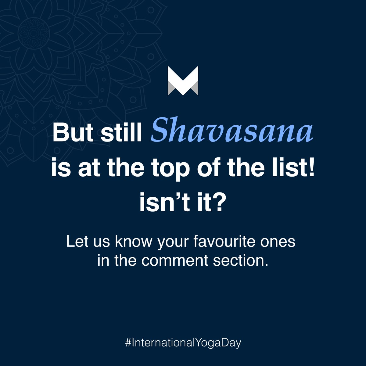 mobcoderinc's tweet photo. On this International Day of Yoga, start your day by trying out one of the favourite yoga asanas of our employees or comment down below your favourite one. 

#mobcoder #yogainspiration #internationalyogaday2022 #yogaforlife https://t.co/6uykN3xN5Z