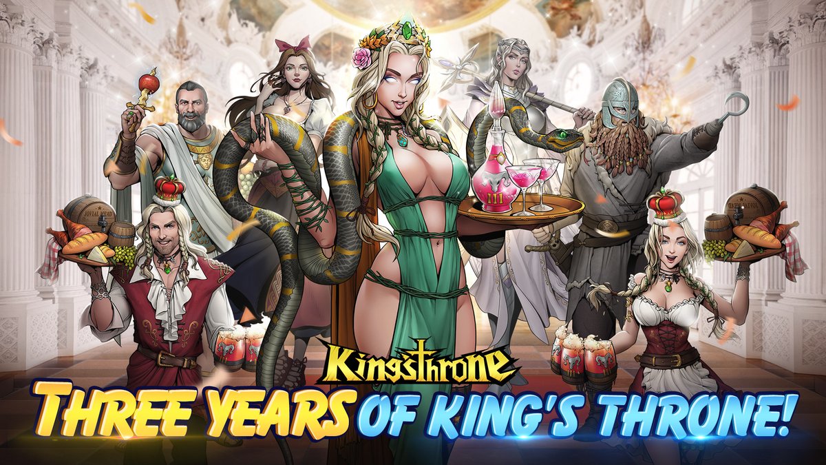 King's Throne: Royal Delights tweet media