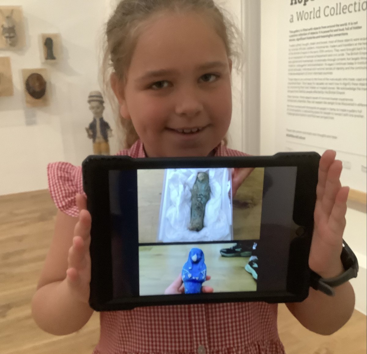 Welbourneschool's tweet photo. Year 4 visited @derbymuseums on Friday to find out about life and the after-life in Ancient Egypt. They took their #TDETtransform iPads to record their exploration of the museum. 

We'd like to say a big thank you to @derbymuseums for making us so welcome! #TDETacademies https://t.co/Wui7dzIk4u