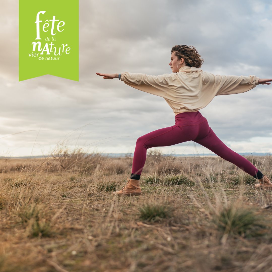 🧘Het is vandaag de internationale dag van de #yoga! Houd jij van yoga of wil je het wel eens een keer proberen? Kijk op bit.ly/3PdkN0R of er een yoga feestje -of een andere leuke activiteit- te vinden is in jouw buurt tijdens Fête de la Nature! #fetedelanature