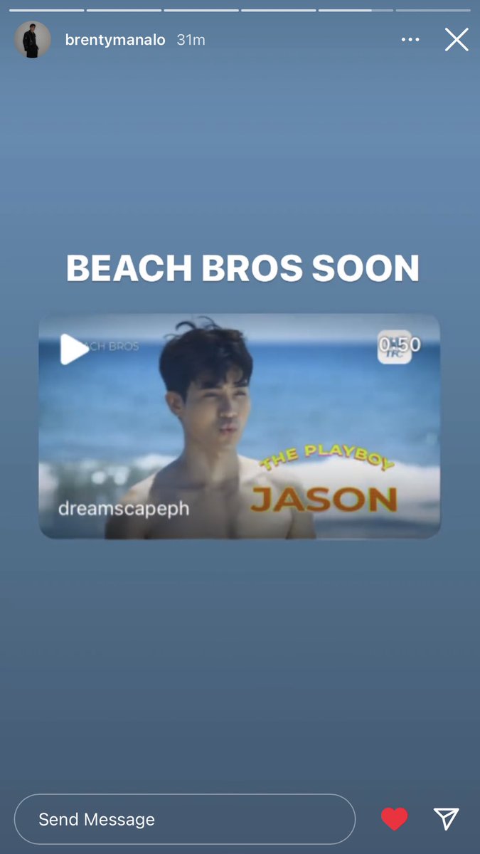BRENTELITEPH's tweet photo. Hello, Jason!! Beach Bros Soon! 

| @brentymanalo’s IG Story Update | https://t.co/Ygt0a5Tqjd