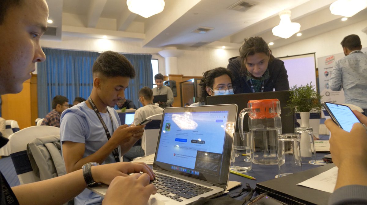 openmapping_ap's tweet image. We kicked off the #OSMHackfest in Nepal yesterday. 12 teams of young students are undergoing a closed camp this week where they will be working on their project ideas related to using #OSM for community needs. 

For more info on the event: osmhackfest.github.io

#gis #gischat