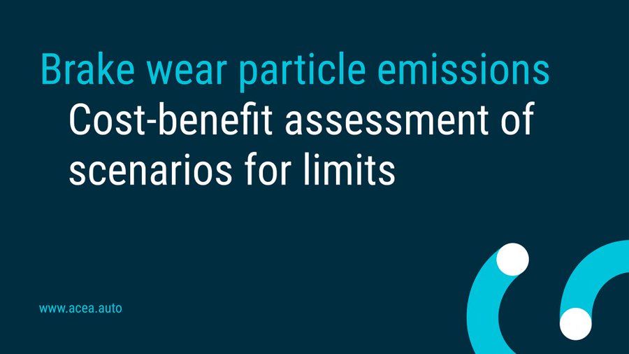 ACEA_auto's tweet photo. To further put the #Euro7 / #EuroVII Regulations into context, this report 👇 examines the impact that possible measures to regulate #BrakeWear particle emissions would have on #AirQuality

LEARN MORE:https://t.co/zIKNVbUiYI https://t.co/HX9O4uKfti