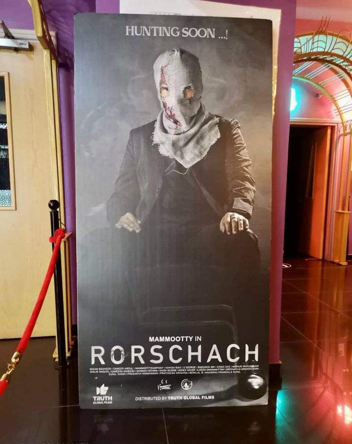 #Rorschach theatre standees out in UAE Theatres !! Overseas Release by @Truthglobalfilm !