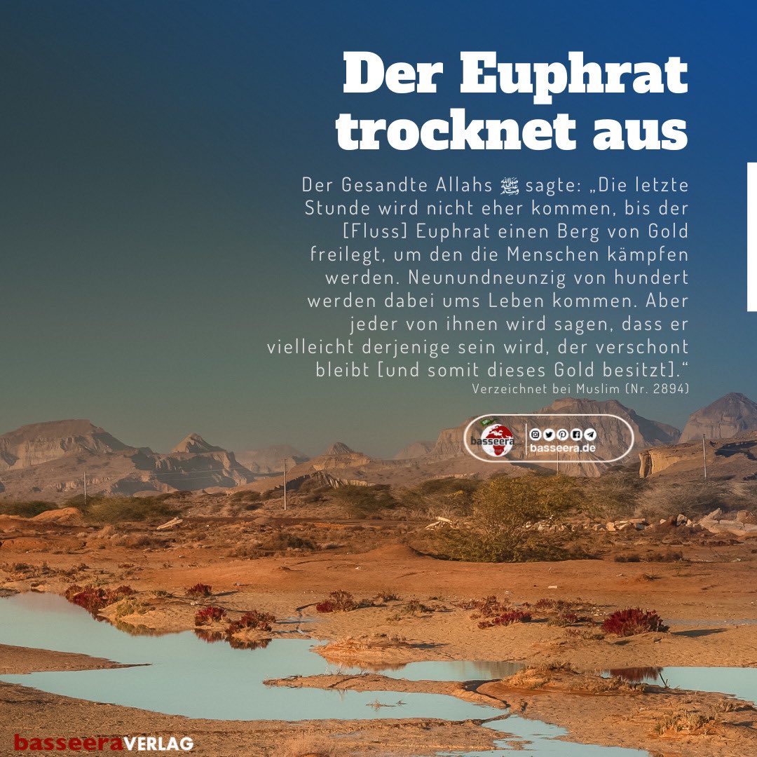 basseeraDE's tweet photo. #euphrat #trockenheit #dürre #gold #prophezeiung #endederwelt #weltuntergang #jüngstegericht #basseera https://t.co/1NPRZ408Tl
