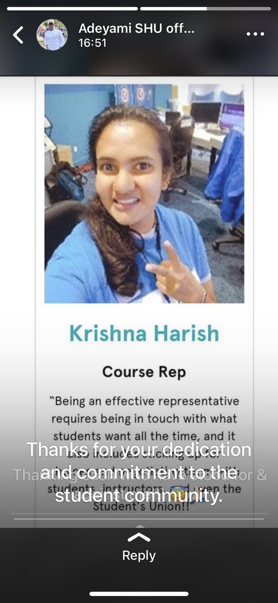 I'm really honored to have been nominated, shortlisted, and voted for as the winner of the Widespread Change and Impact Award at @hallamunion ‘s The Representation Awards 2021/2022.  #hallamunion #hallamunion1 #thanksformakingmewhoIam