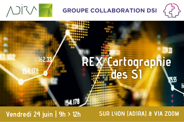 Groupe Collaboration #DSI [REX Cartographie des SI 🗺]

Cartographie du #SI sur la méthode Togaf/Archimate
👥 REX de <a href="/YBurgan/">Yohann Burgan</a>, DSI · <a href="/RCFLyon/">RCF Lyon</a> 
☀ Tour de table/météo de chacun

📆 Vendredi 24 juin de 9h à 12h
📍 Lyon (ADIRA) et sur Zoom : adira.org/evenements/reu…