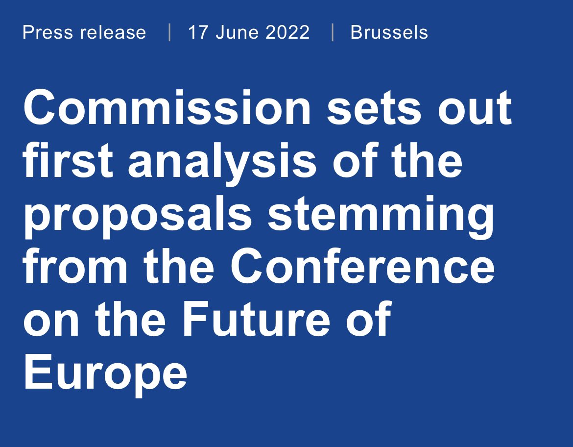 alemannoEU's tweet photo. 🇪🇺 How does the EU Commission intend to follow up on the citizens’ recommendations gathered in #CoFoE?

A 🧵 ahead of #EUCO who will have the last word https://t.co/0UyutC6Fi4