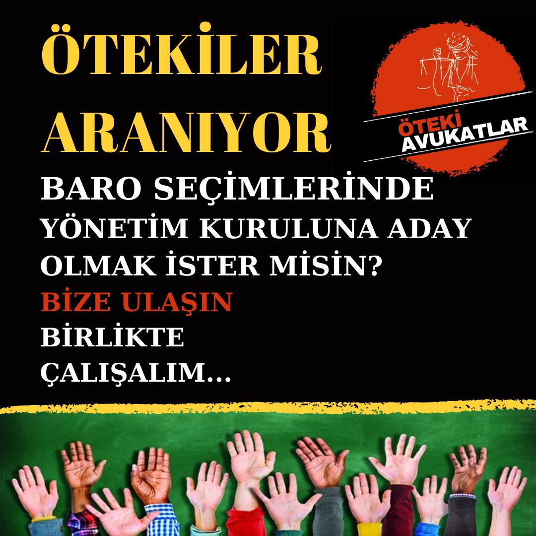 Öteki Avukatlar (Kocaeli Barosu) (@otekiadaylar) on Twitter photo 