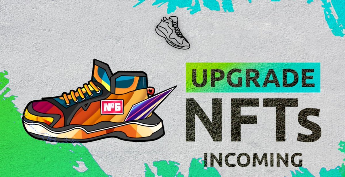 $MOVEY 🏃‍♀️🏃 NFT UPGRADE FUNCTION IS COMING ✨ The NFT's rarity is a crucial aspect in deciding the amount of prize you can get. What should you do if you only obtain NFTs of low rarity? ⚡️ The NFT upgrading function will be available in next days $Movey #MoveToEarn #Move2Earn