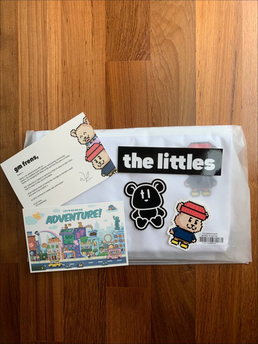 0xMadEye's tweet photo. Got my @thelittlesnft starter pack today &amp; it passes the vibe check 💦 THANK YOU #thelittles team, this was well worth the wait wee!👌 https://t.co/isY0FFV4gs