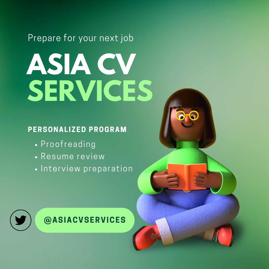 AsiaCVServices's tweet photo. @surayaror Thank you for the opportunity Suraya and RIP Kak Adibah Noor, she truly will be missed ❤

Ad:
We are a team of young professionals, eager to help our peers and young graduates secure their next job!

Please feel free to reach out to us for your resume/CV needs at @AsiaCVServices https://t.co/GBDyQlo1h2
