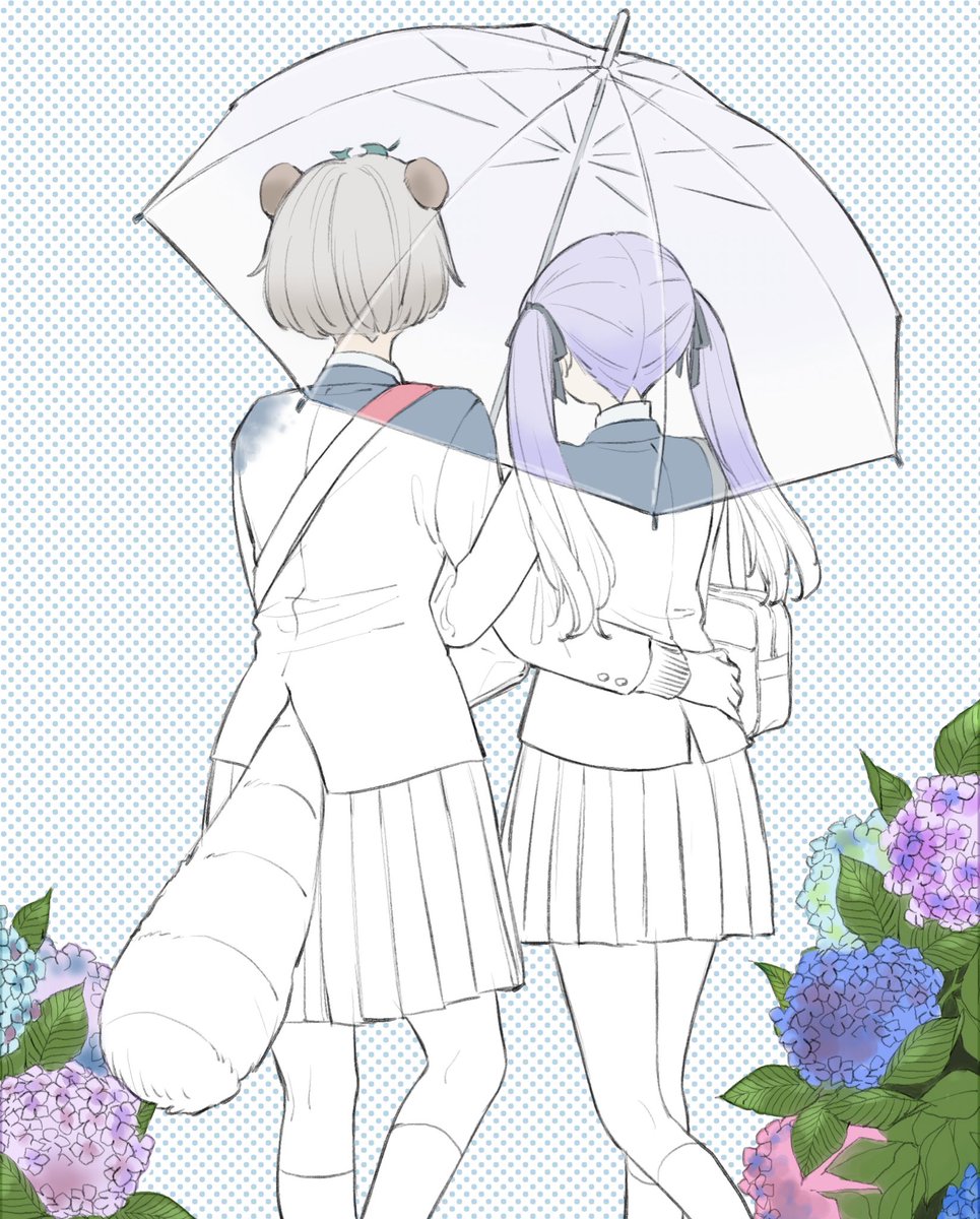 「🍃☂️🐥

#もちひよあーと
#ぽこあーと 」|𖡼.𖤣𖥧⚘ ᴼ‌ᴴ‌ᴵ‌ᵀ‌ᴼ‌ᴿ‌ᴵ𖡼.𖤣𖥧のイラスト