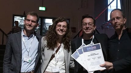 #Congrats 
🎉 International awards: Raffaele Danna, Martina Iori and Andrea Mina (Institute of Economics of the Sant'Anna School) winners of the “Best Paper” award of the DRUID 2022 Conference at Copenhagen Business School
🗒 More info at ⬇️
santannapisa.it/en/news/intern…