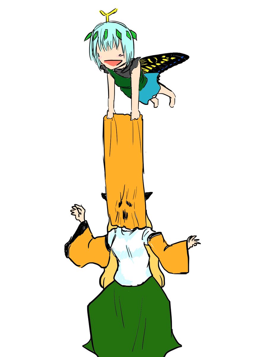 #過去絵を投げて絵を描いた気になろうキャンペーン 
東方とFGO 