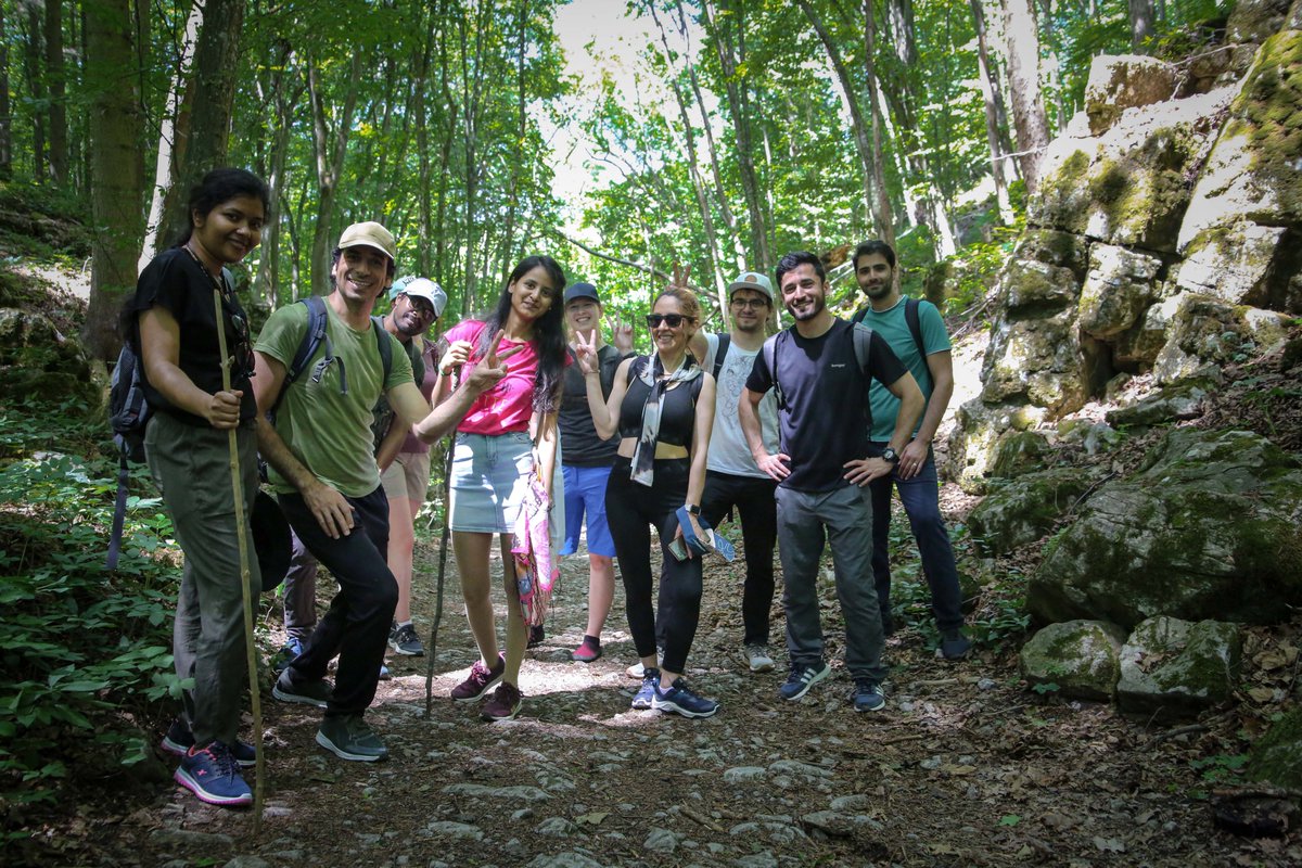 ceitecphd's tweet photo. Our last trip to Moravský Kras was great! We got to meet our colleagues from different @CEITEC_Brno institutes surrounded by the amazing Moravian nature. Stay tuned for more CEITEC Ph.D. committee events! https://t.co/7fftBcs00s