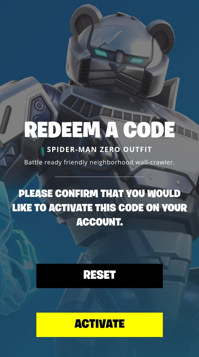 FortniteNewsC3's tweet photo. Thank you sooooo much @JustenT2P for the Spider-Man code 😭❤️❤️❤️ https://t.co/NqqIQqe0cM