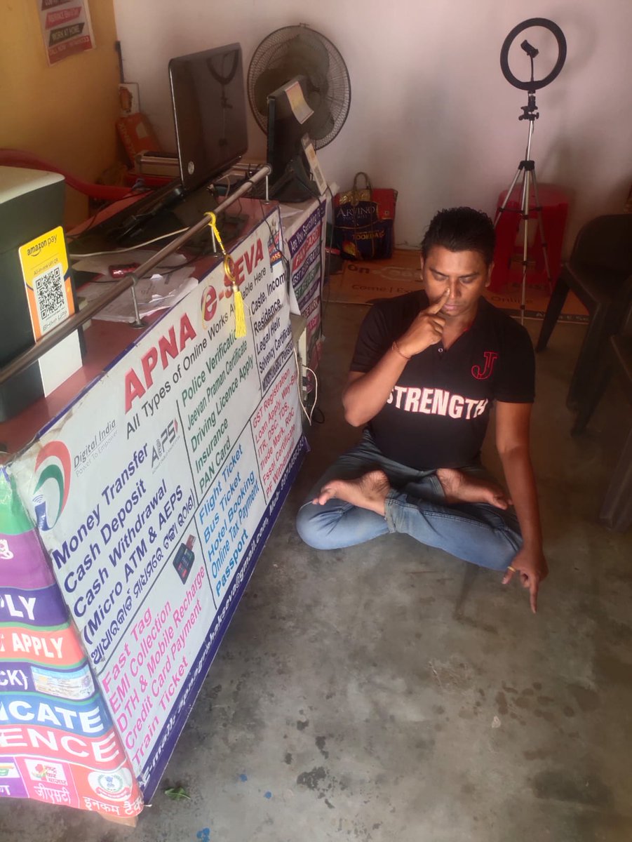International Yoga Day 2022
CSC VLE of <a href="/DNHDandD/">UT of Dadra and Nagar Haveli and Daman and Diu</a>

<a href="/CscDnh/">CSC DNH & DD</a>
<a href="/DNHDandD/">UT of Dadra and Nagar Haveli and Daman and Diu</a>
<a href="/CSCegov_/">CSCeGov</a>

#YogaForHumanity
#InternationalYogaDay
#aazadikaamritmahotsav