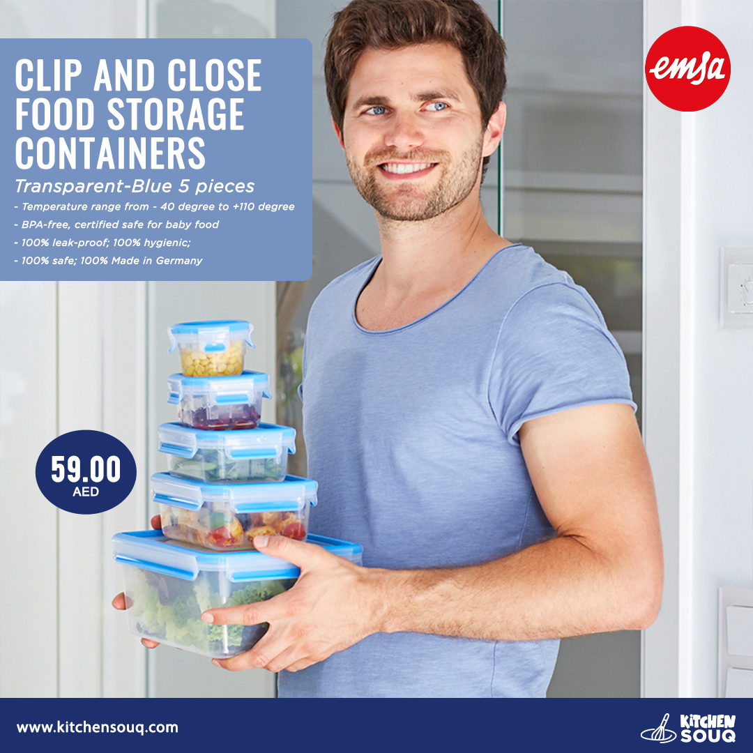 KitchenSouq's tweet photo. Clip and Close Food Storage Containers
Order now: https://t.co/OaXHHBmRbm https://t.co/NRqczbkBXU