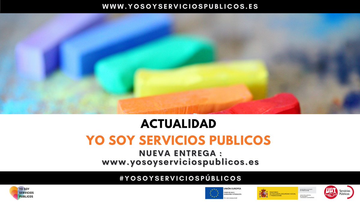 #FelizMartes 🟢ACTUALIDAD💚YO SOY SERVICIOS PUBLICOS💚

👩🏾‍🤝‍👩🏻Os compartimos entrevista de La tinta con el activista gitano LGTBIQ+, Iñaki Vázquez Arencón, del colectivo La Fragua Projects.

🖥️TODA LA INFO:yosoyserviciospublicos.es/desmontando-pr…