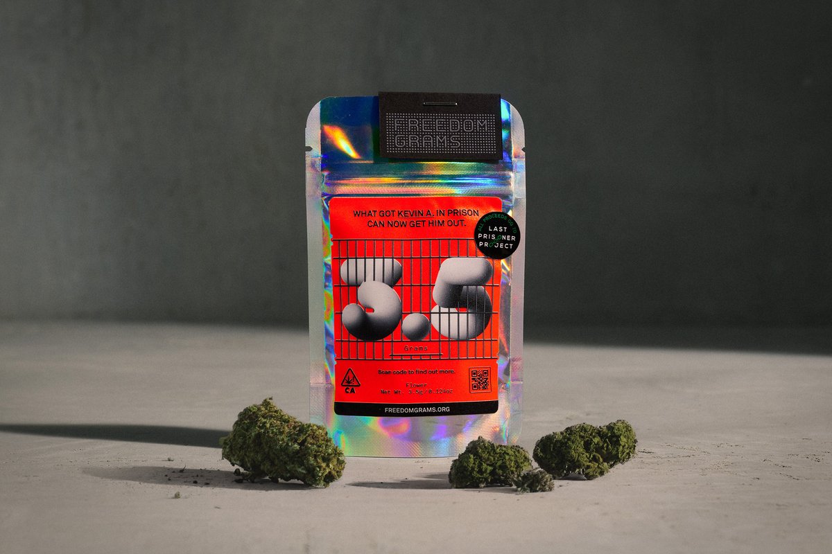 DeviceFerdinand's tweet photo. Freedom Grams is a cannabis brand that came up with the initiative to free up cannabis prisoner and end cannabis injustice in the United States.

https://t.co/fv8iTFdNkz
https://t.co/3wzaho5FCE https://t.co/Uf6aEDN5NT