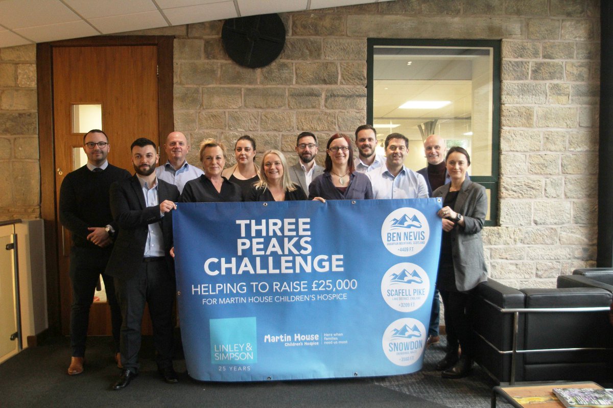We hope the training is going well! The 12 strong team 
<a href="/LinleySimpson/">Linley & Simpson</a> taking on the 3 Peaks challenge in aid 
<a href="/MartinHouseCH/">Martin House Children's Hospice</a> 27th June supported by <a href="/Agents_Giving/">Agents Giving</a> @GuildProperty grant fund.  Read their story here to support &amp; donate #youngchildren agentsgiving.org/fund-raiser/li…