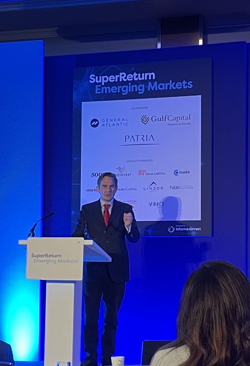 “One consequence of Mr. Putin’s attempt to destroy one country could be that other countries make a better effort to save the world.” — speaking to investments in renewable energy at #SREM, The Economist’s foreign editor <a href="/robertguest1/">Robert Guest</a>