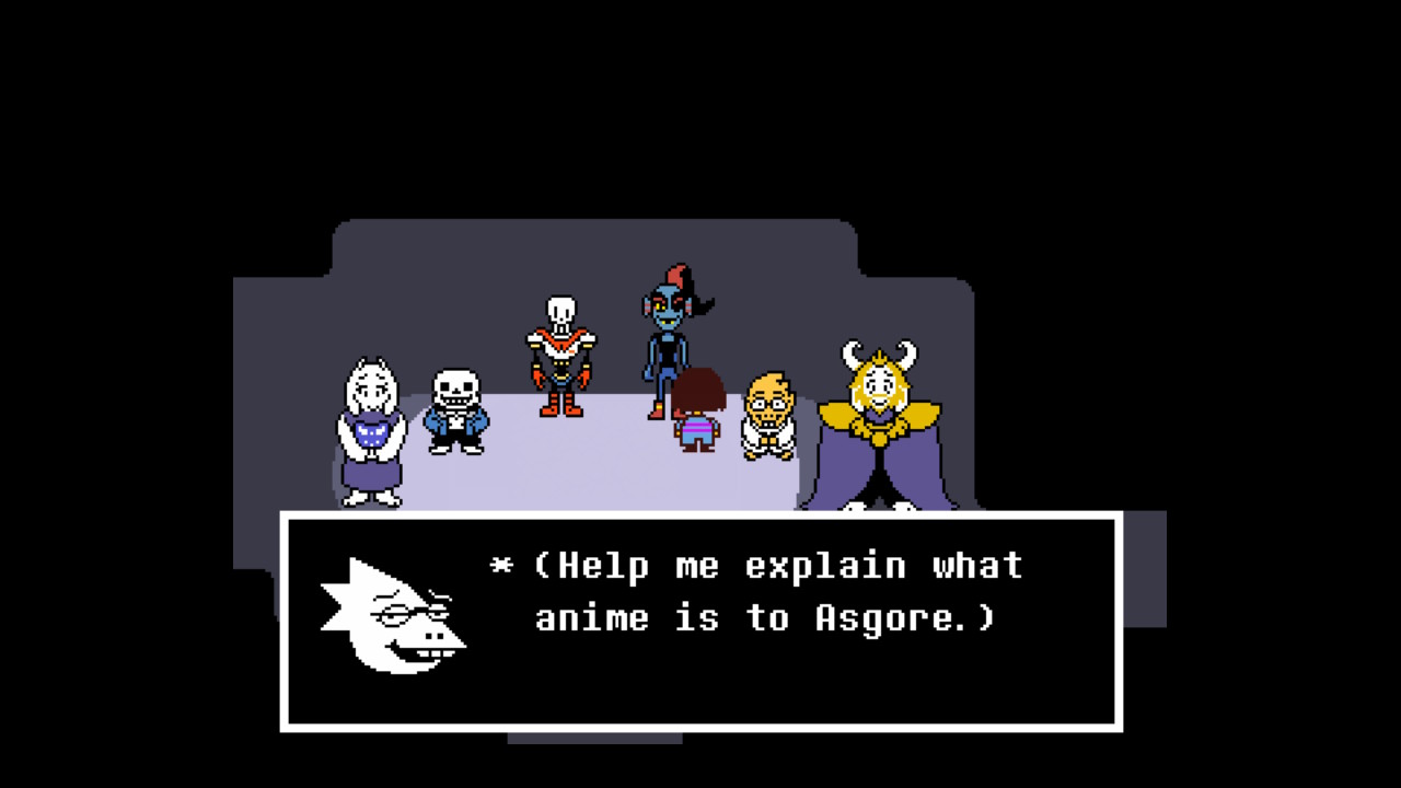 Undertale диалоги персонажей