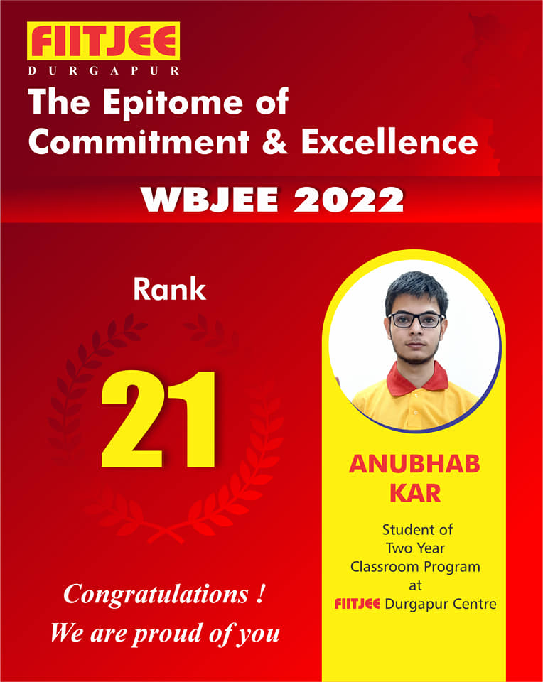 CentreFiitjee's tweet photo. Congratulations Harshit &amp; Anubhab. https://t.co/JGuBP4Twb8
