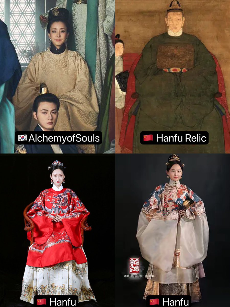charlichan81's tweet photo. How many #cdrama did #HongSisters watch? It seems that "hanbok" lose It's Korean style. 😅
⭕#hanfu #chineseculture #china #chinesestyle #wuxia #xianxia #cdrama #TheUntamed #evernight #Thelongballad
❌#hanbok #korea #korean #홍자매 #환혼 #AlchemyofSouls #還魂 #还魂 #kdrama https://t.co/kFYKgdPR0M