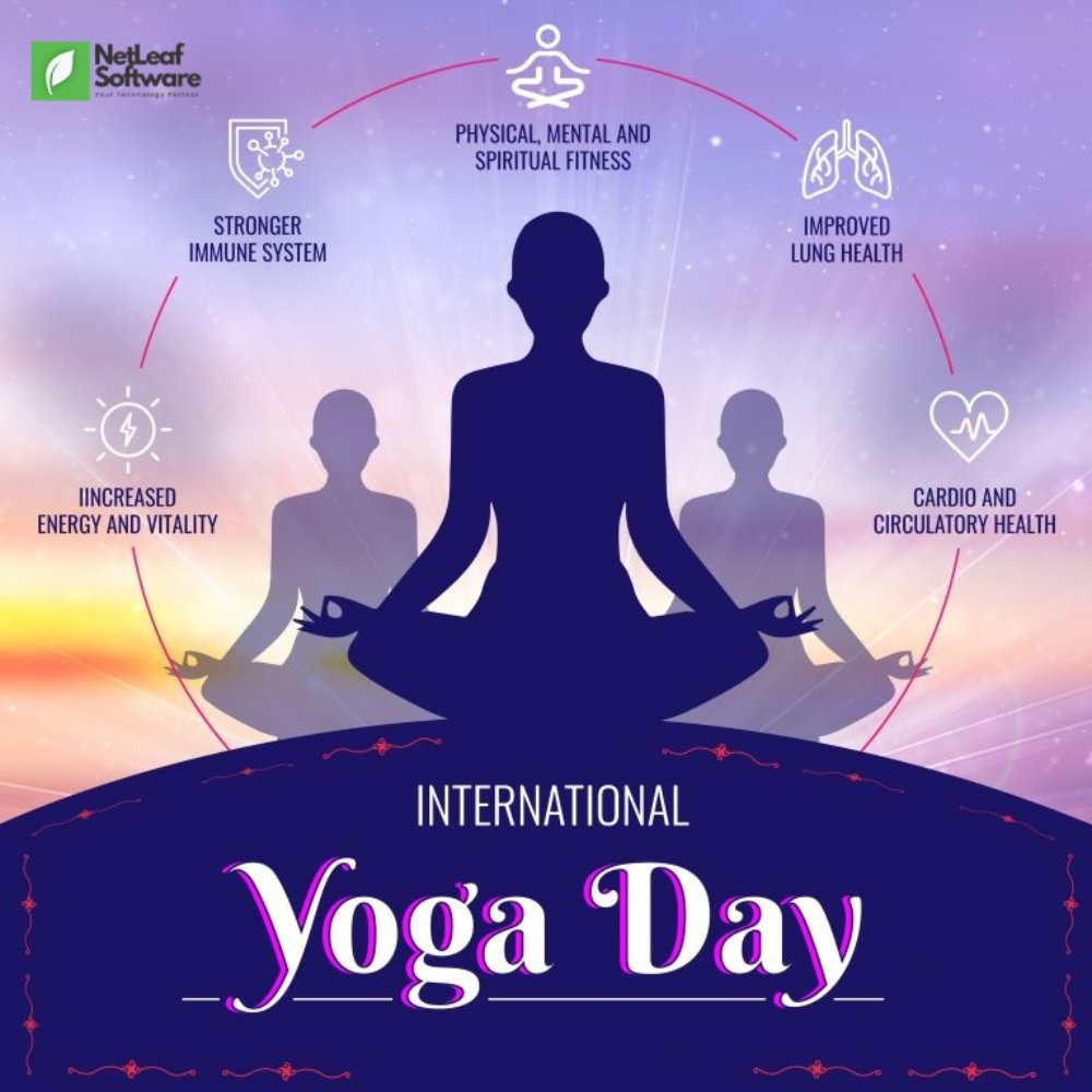 NetleafS's tweet photo. YOGA is the gateway to happiness that the body needs in daily life! Happy yoga day! https://t.co/PFiiSq3SRR