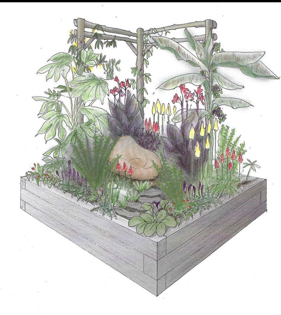 bradshawsdirect's tweet photo. We were one of the proud sponsors for Trellis Design London - who won Gold in the Beautiful Borders category of BBC Gardeners World Live! Congratulations! ⭐️ https://t.co/v086XAkPvB