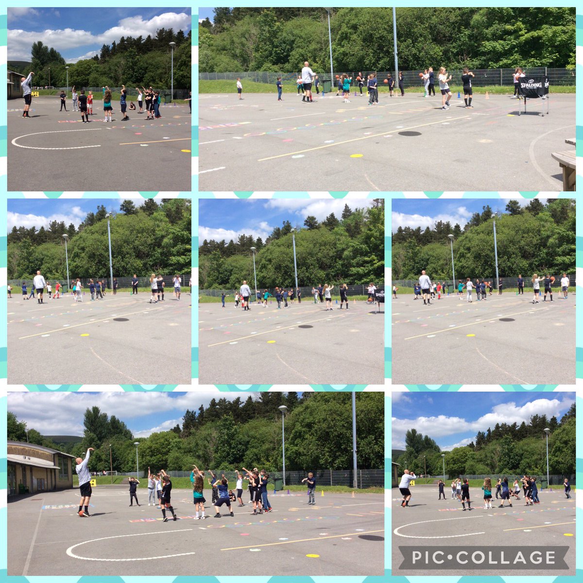 Lots of fun had by all for our basketball skills session! 🏀⛹🏼‍♀️⛹🏽‍♂️
<a href="/OgmoreP/">Ogmore Vale Primary</a> #TheOVWay #UNCRC #RRSA #Article28 #Article29