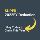 To claim your super paid in this financial year, you need to lodge and pay now to ensure it is a deduction in your 2022 Tax Returns for business or personal. Super payments for quarter 4 for business are not due until July 28th, but if you want to make a claim in this tax return